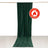 Hunter Emerald Green Scuba Polyester Backdrop Drape Curtain Durable Flame Resistant Event Divider