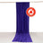 Purple Scuba Polyester Backdrop Drape Curtain Durable Flame Resistant Event Divider Panel