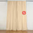 Champagne Scuba Polyester Backdrop Drape Curtains, Durable Flame Resistant Event Divider Panels
