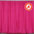 Fuchsia Scuba Polyester Backdrop Drape Curtains Durable Flame Resistant Event Divider Panels#whtbkgd