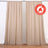 Nude Scuba Polyester Backdrop Drape Curtains, Durable Flame Resistant Event Divider Panels