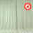 Sage Green Scuba Polyester Backdrop Drape Curtains, Durable Flame Resistant Event Divider Panels