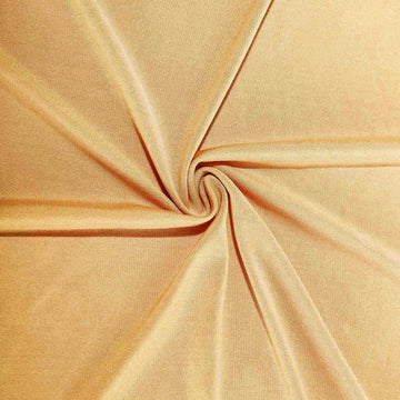 <strong>Versatile Stretchable Champagne Backdrop Curtain</strong>