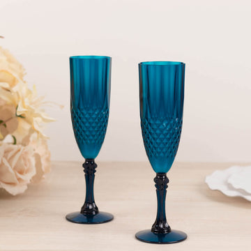 <h3 style="margin-left:0px;"><strong>Versatile and Stylish Navy Blue Crystal Cut Reusable Glasses</strong>