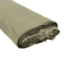 Dusty Sage Green Accordion Crinkle Taffeta Fabric Bolt