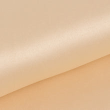 Beige Lamour Satin Fabric Bolt, Heavy Matte Satin Fabric By The Yard