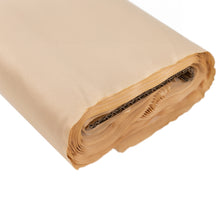 Beige Lamour Satin Fabric Bolt, Heavy Matte Satin Fabric By The Yard