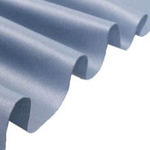 Dusty Blue Lamour Satin Fabric Bolt, Heavy Matte Satin Fabric By The Yard