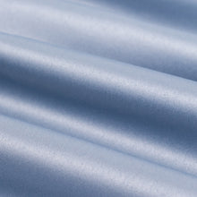 Dusty Blue Lamour Satin Fabric Bolt, Heavy Matte Satin Fabric By The Yard