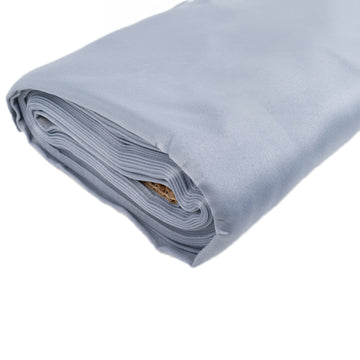 <h3 style="margin-left:0px;"><span style="background-color:transparent;color:#000000;">Elegant Dusty Blue Lamour Satin Fabric Bolt</span>