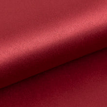 Burgundy Lamour Satin Fabric Bolt, Heavy Matte Satin Fabric By The Yard