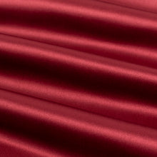 Burgundy Lamour Satin Fabric Bolt, Heavy Matte Satin Fabric By The Yard