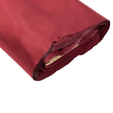 Burgundy Lamour Satin Fabric Bolt, Heavy Matte Satin Fabric By The Yard