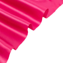 Fuchsia Lamour Satin Fabric Bolt, Heavy Matte Satin Fabric By The Yard