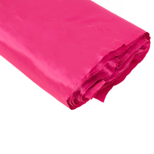 Fuchsia Lamour Satin Fabric Bolt, Heavy Matte Satin Fabric By The Yard