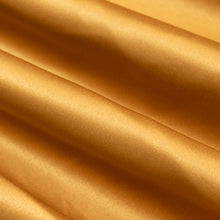 Gold Lamour Satin Fabric Bolt, Heavy Matte Satin Fabric By The Yard