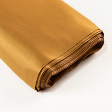 Gold Lamour Satin Fabric Bolt, Heavy Matte Satin Fabric By The Yard