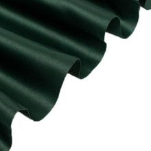 Hunter Emerald Green Lamour Satin Fabric Bolt, Heavy Matte Satin Fabric By The Yard