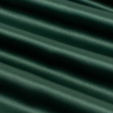 Hunter Emerald Green Lamour Satin Fabric Bolt, Heavy Matte Satin Fabric By The Yard