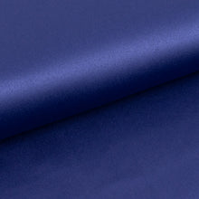 Navy Blue Lamour Satin Fabric Bolt, Heavy Matte Satin Fabric By The Yard