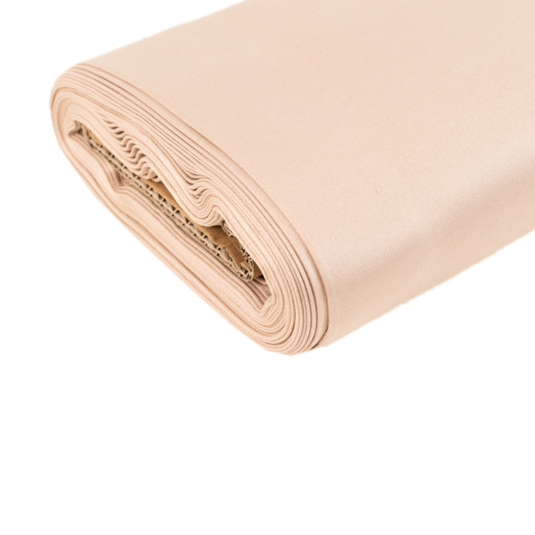 Nude Lamour Satin Fabric Bolt, Heavy Matte Satin Fabric By The Yard