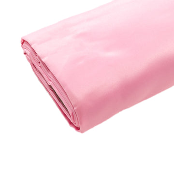 <h3 style="margin-left:0px;"><span style="background-color:transparent;color:#000000;">Elegant Pink Lamour Satin Fabric Bolt</span>