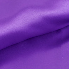 Purple Lamour Satin Fabric Bolt, Heavy Matte Satin Fabric By The Yard