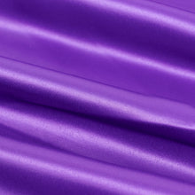 Purple Lamour Satin Fabric Bolt, Heavy Matte Satin Fabric By The Yard