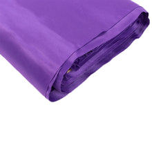 Purple Lamour Satin Fabric Bolt, Heavy Matte Satin Fabric By The Yard