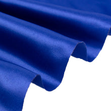 Royal Blue Lamour Satin Fabric Bolt, Heavy Matte Satin Fabric By The Yard