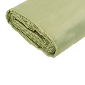 <h3 style="margin-left:0px;"><span style="background-color:transparent;color:#000000;">Elegant Sage Green Lamour Satin Fabric Bolt</span>