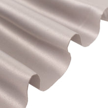 Silver Lamour Satin Fabric Bolt, Heavy Matte Satin Fabric By The Yard