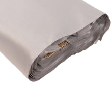 Silver Lamour Satin Fabric Bolt, Heavy Matte Satin Fabric By The Yard