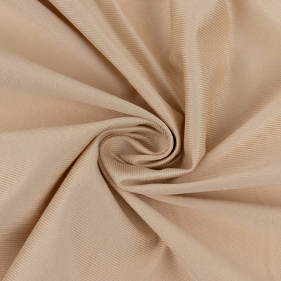 Beige Scuba Polyester Fabric Bolt, Wrinkle Free DIY Craft Fabric Roll - 60"x10 Yards