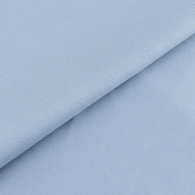 Premium Dusty Blue Scuba Polyester Fabric Bolt, Wrinkle Free DIY Craft Fabric Roll