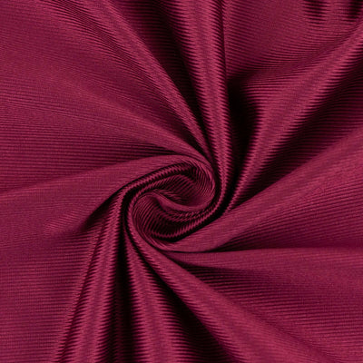 Burgundy Scuba Polyester Fabric Bolt, Wrinkle Free DIY Craft Fabric Roll - 60"x10 Yards