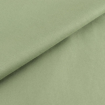 Premium Dusty Sage Green Scuba Polyester Fabric Bolt, Wrinkle Free DIY Craft Fabric Roll - 60"x10 Yards