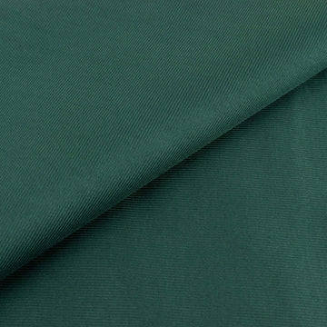 Premium Hunter Emerald Green Scuba Polyester Fabric Bolt, Wrinkle Free DIY Craft Fabric Roll - 60"x10 Yards