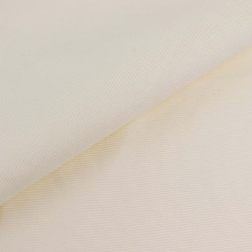 Premium Ivory Scuba Polyester Fabric Bolt, Wrinkle Free DIY Craft Fabric Roll - 60"x10 Yards