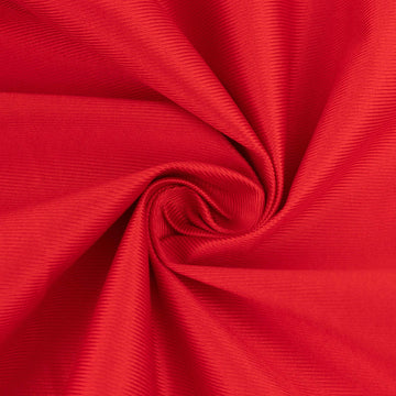 Wrinkle-Free Red DIY Craft Fabric Roll