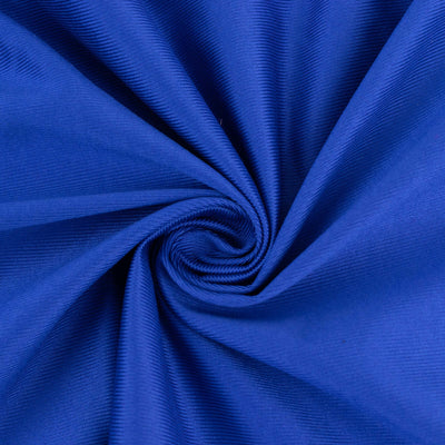 Royal Blue Scuba Polyester Fabric Bolt, Wrinkle Free DIY Craft Fabric Roll - 60"x10 Yards