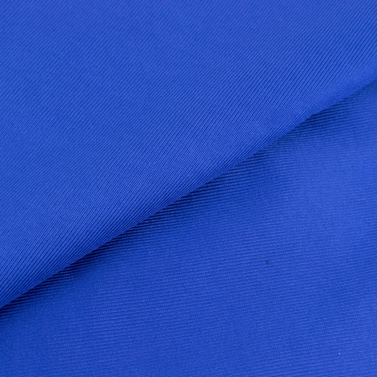 Premium Royal Blue Scuba Polyester Fabric Bolt, Wrinkle Free DIY Craft Fabric Roll