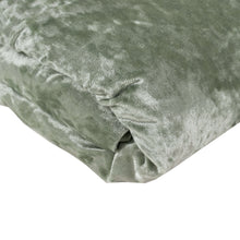 Sage Green Crushed Velvet Fabric Bolt, DIY Craft Fabric Roll