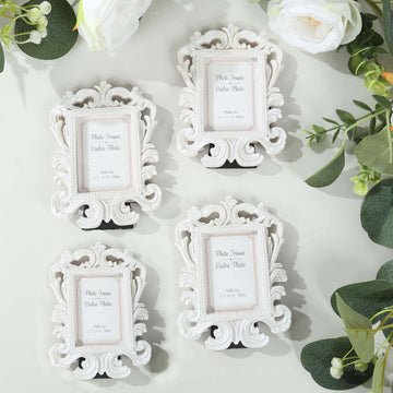 <span style="background-color:transparent;color:#000000;">Functional and Decorative White Resin Picture Frames</span>