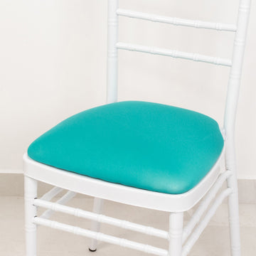 <h3 style="margin-left:0px;"><span style="background-color:transparent;color:#000000;">Stylish Turquoise Spandex Chiavari Chair Cushion Covers</span>