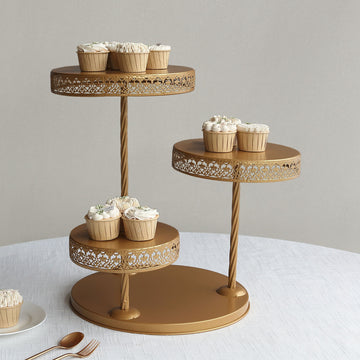 <strong>Sophisticated Tiered Display Stand</strong>