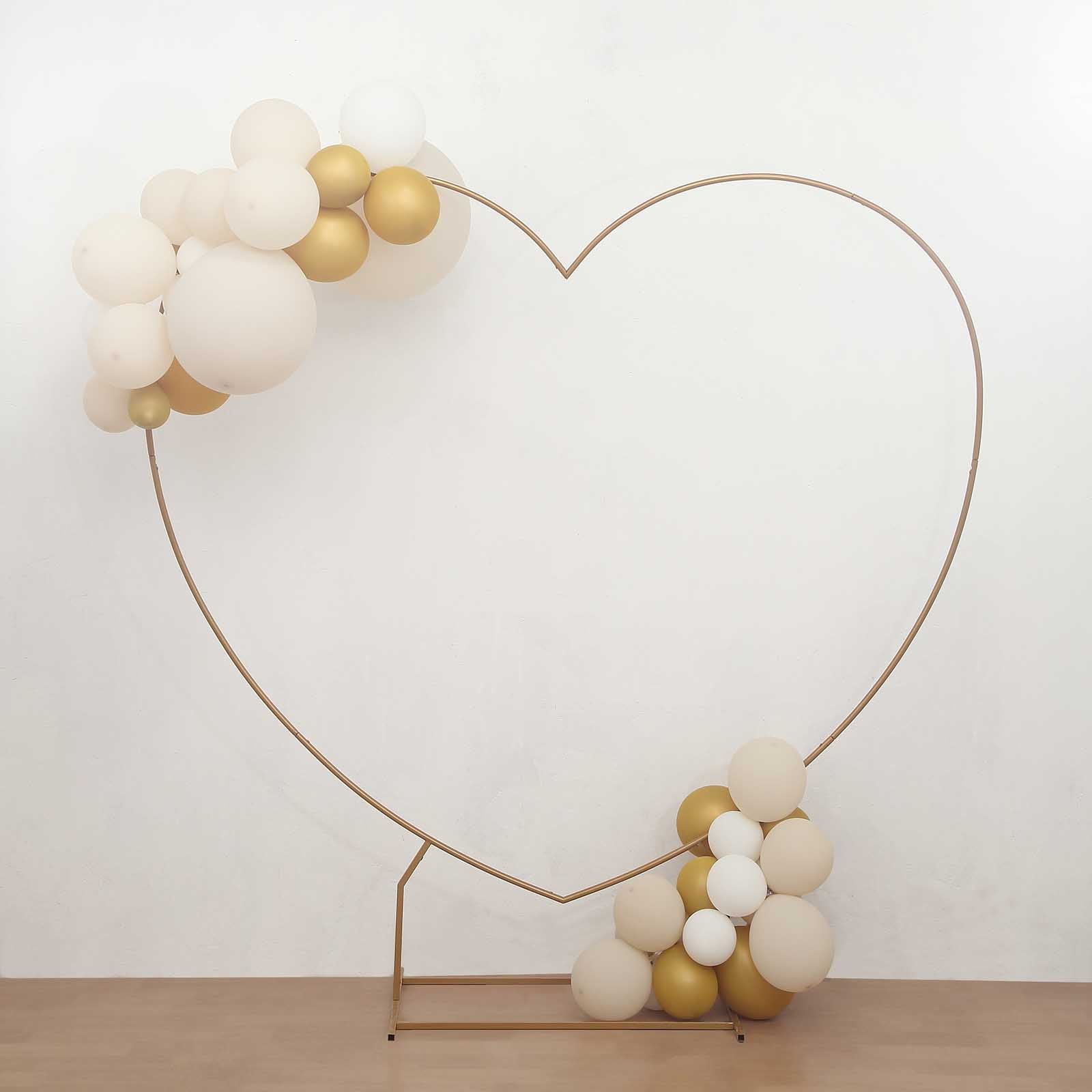 Special Acrylic Heart Shape New Design Wedding Gold Backdrop - AliExpress