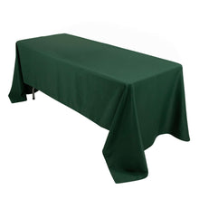 Hunter Emerald Green Seamless Premium Polyester Rectangular Tablecloth