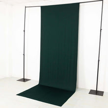 Hunter Emerald Green 4-Way Stretch Spandex Drapery Panel with Rod Pockets