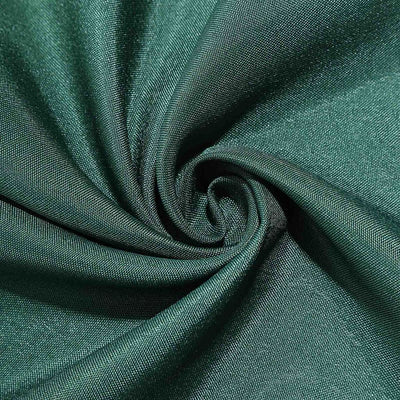 Polyester Square Tablecloth 70"x70" Hunter Emerald Green - Wrinkle-Resistant Table Cover